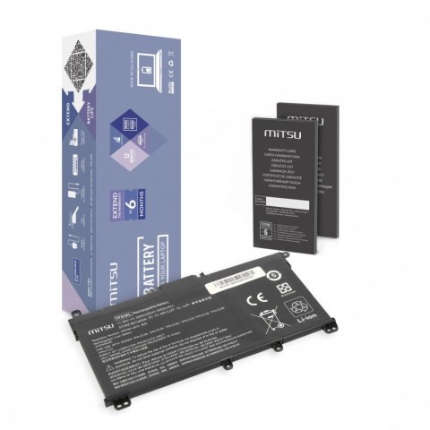 Mitsu Bateria do HP 14-BP, Pavilion 14 15 3400 mAh (39 Wh) 11.55 Volt