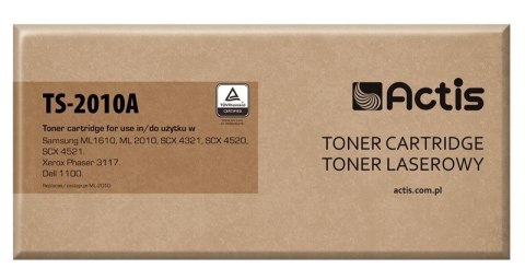 Toner Actis TS-2010A (zamiennik Samsung ML-1610D2/ ML-2010D3; Standard; 3000 stron; czarny)