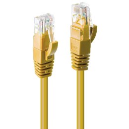 Kabel sieciowy LINDY CAT 6 U/UTP Cable 1m, Żółty