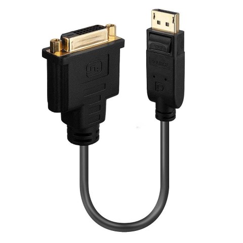 Konwerter DisplayPort do DVI LINDY czarny