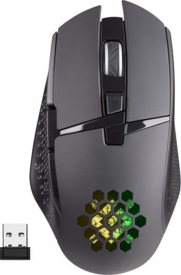 Mysz bezprzewodowa Defender GLORY GM-514 optyczna 3200dpi czarna RGB AKUMULATOR 7 przycisków Gaming