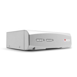 Przełącznik KVM LINDY 2-portowy HDMI 4K60, USB 2.0 & Audio