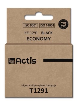 Tusz ACTIS KE-1291 (zamiennik Epson T1291; Standard; 18 ml; czarny)