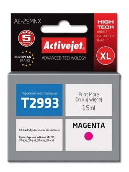 Tusz Activejet AE-29MNX (zamiennik Epson 29XL T2993; Supreme; 15 ml; czerwony)