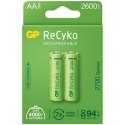 GP 2 X AKUMULATORKI AA / R6 GP RECYKO 2700 SERIES NI-MH 2600MAH 270AAHCE-5EB2