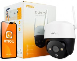 IMOU Kamera Cruiser SE + 4MP IPC-S41FEP,samrt night color, H.264, Up to 20 fps Frame Rate, Two-way talk, Human Detection