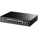 Cudy Przełącznik GS1010PE 8xGE PoE+ 120W 2xGb Uplink