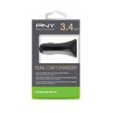 PNY Ładowarka samochodowa USB DUAL Czarna P-P-DC-2UF-K01-RB