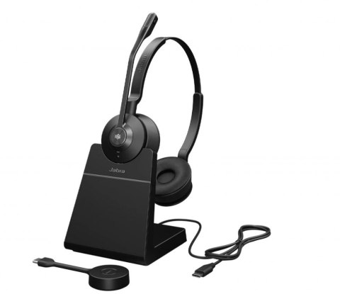 Jabra Słuchawki Engage 55, Stereo USB-C, MS, Stand, EM/AP