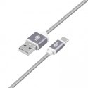 TB Kabel USB-USB C 1.5m szary sznurek premium