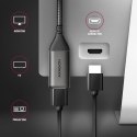 AXAGON RVC-HI2M Adapter USB-C -> HDMI 2.0 4K/60Hz Aluminum, 25cm kabel