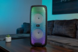 MEDIA-TECH GŁOŚNIK PRZENOŚNY FLAMEZILLA, BLUETOOTH 5.0, FUNKCJA KARAOKE, ILUMINACJA FLAME RGB MT3178