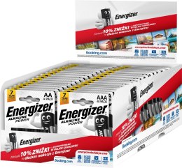 ENERGIZER DISPLAY BATERIE ALKALINE POWER 16xAA/4+16xAAA/4 NEW BOOKING