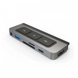 HyperDrive HUB mutlimedialny 6-in-1 USB-C Media HUB HDMI/SD/MicroSD/SD