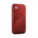 Dysk SSD WD MY PASSPORT 500GB USB-C Red