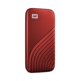 Dysk SSD WD MY PASSPORT 500GB USB-C Red