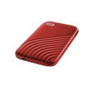 Dysk SSD WD MY PASSPORT 500GB USB-C Red