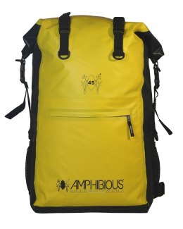 AMPHIBIOUS Plecak wodoszczelny OVERLAND 45L YELLOW