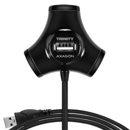 AXAGON Hub HUE-X3B 4-portowy USB 2.0 kabel 1,2m Czarny