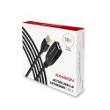 AXAGON Kabel ADR-210 USB 2.0 A-M -> A-F aktywny kabel przedłużacz/wzmacniacz 10m