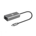 TB Adapter USB C - RJ45 szary, 10/100/1000 Mb/s