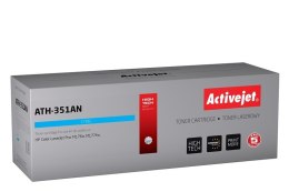 Toner Activejet ATH-351AN (zamiennik HP 205A CF351A; Supreme; 1100 stron; niebieski)