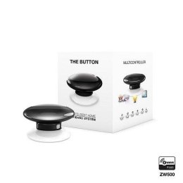 Fibaro Kontroler-przycisk The button FGPB-101-2 ZW5, czarny