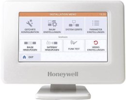 Honeywell Home THR99C3102 Zestaw Evohome: sterownik, podstawa z zasilaczem, 2 regulatory HR92, 2 zestawy adapterów, 2 podstawki