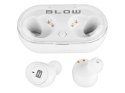 BLOW SŁUCHAWKI EARBUDS BIAŁE BTE100