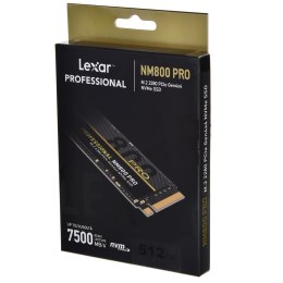 Dysk SSD Lexar NM800 PRO 512GB M.2 PCIe NVMe