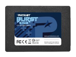 Dysk SSD PATRIOT BURST ELITE 240GB SATA 3 2.5INCH