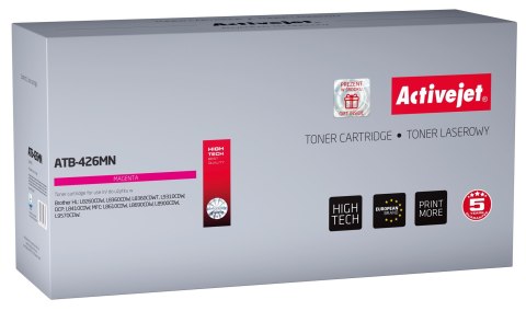 Toner Activejet ATB-426MN (zamiennik Brother TN-426M; Supreme; 6500 stron; czerwony)