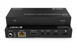 Digitus Przedłużacz/Extender HDMI 4K 60Hz 150m po skrętce Cat.6A/7/8 HDBaseT HDCP2.2 IR EDID PoC, zestaw