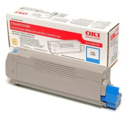 OKI Toner C5600 / C5700 Cyan (2k)