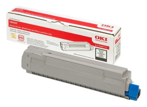 OKI Toner C8600 Black 6k