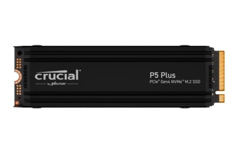 Crucial Dysk SSD P5 Plus 1TB M.2 NVMe 2280 PCIe 4.0 Radiator