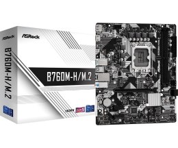 ASRock Płyta główna B760M-H/M.2 s1700 2DDR5 DP/HDMI mATX