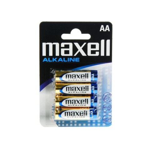 Bateria MAXELL alkaliczna LR6, 4 szt.