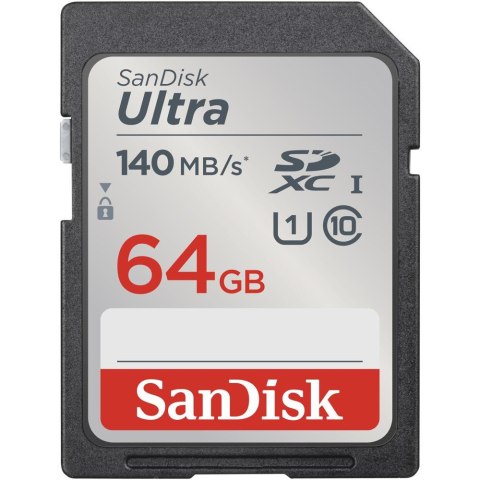 KARTA SANDISK ULTRA SDXC 64GB 140MB/s UHS-I Class 10