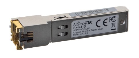 MikroTik S+RJ10 Moduł SFP+ 10Gb/s, RJ45