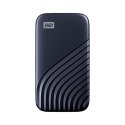 Dysk zewnętrzny SSD WD My Passport (1TB; USB 3.2 Gen 2; Niebieski; WDBAGF0010BBL-WESN)