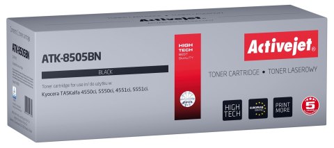 Toner Activejet ATK-8505BN (zamiennik Kyocera TK-8505K; Supreme; 30000 stron; czarny)