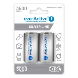 Akumulatorki C/R14 everActive Professional Line 3500 mAh 2 sztuki