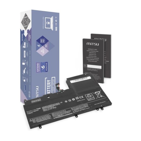 Bateria Mitsu do notebooka Lenovo Yoga 3 1470, 700-14ISK (7.4V-7.6V) (6280 mAh)