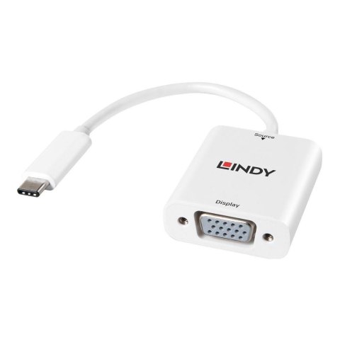 Konwerter LINDY USB-C na VGA