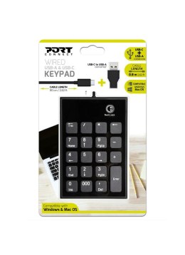 Klawiatura PORT DESIGNS 900801 NUMERIC KEYPAD WIRED