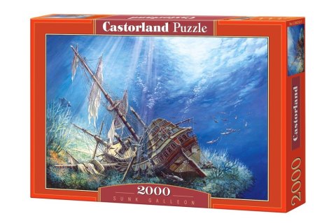 Castor Puzzle 2000 elementów Zatopiony Galeon