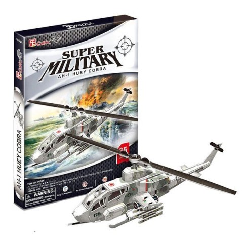 Cubic Fun PUZZLE 3D AH-1 Huey Cobr a