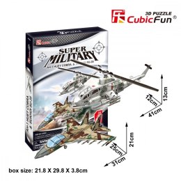 Cubic Fun Puzzle 3D AH-1 Huey Cobra & Sukhoi SU-35