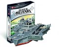 Cubic Fun Puzzle 3D Aircraft Carrier Charles